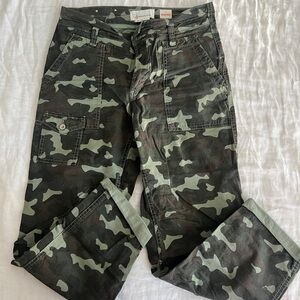 Anthropologie Camo Pants